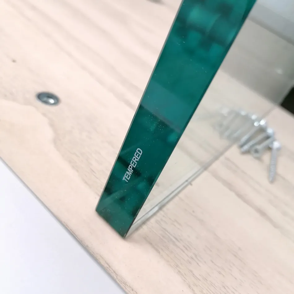 Mesa Extensível até 300 cm em Madeira Folheada e Vidro - Tear Viadurini