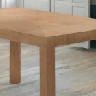 Mesa Extensível até 470 cm em Madeira Folheada Made in Italy – Gordito Viadurini