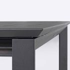 Mesa Extensível em Design Moderno de Alumínio para Outdoor Homemotion - Casper Viadurini