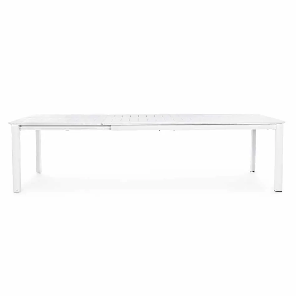 Mesa Extensível em Design Moderno de Alumínio para Outdoor Homemotion - Casper Viadurini