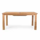 Mesa extensível de madeira para 6 pessoas Homemotion - Hunter Viadurini