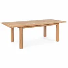 Mesa extensível de madeira para 6 pessoas Homemotion - Hunter Viadurini
