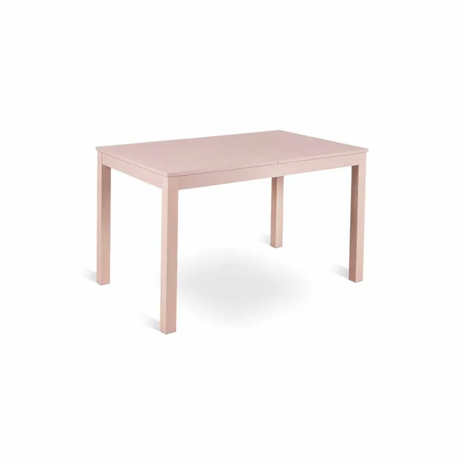 Mesa extensível em madeira de faia fabricada na Itália Tito Viadurini