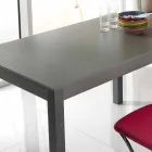 Mesa extensível em madeira de faia fabricada na Itália Tito Viadurini