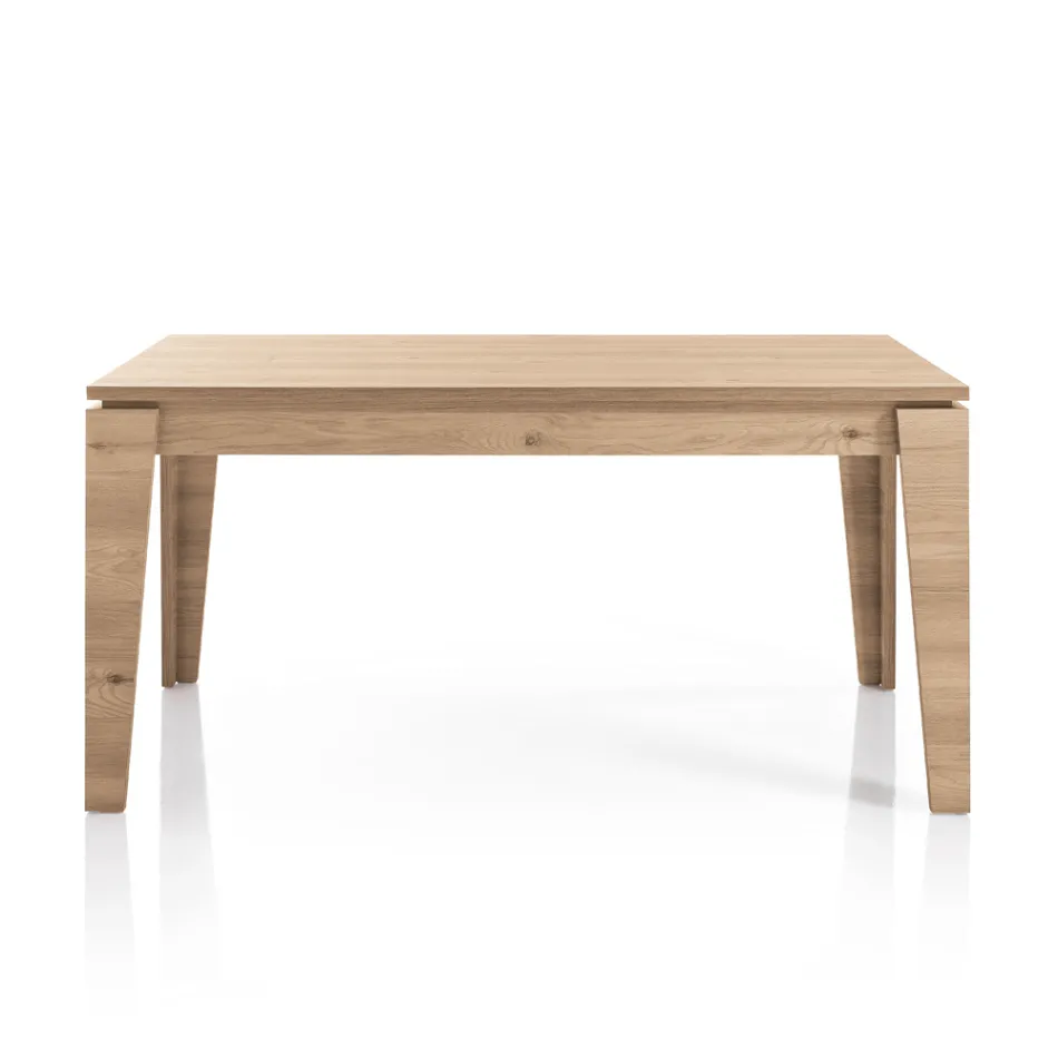 Mesa Extensível em Melamina de Diferentes Acabamentos Made in Italy - Lily Viadurini