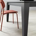 Mesa Extensível em Melamina de Diferentes Acabamentos Made in Italy - Lily Viadurini