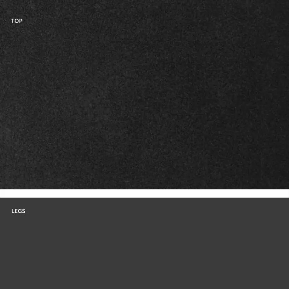 Mesa extensível moderna com tampo de grés fabricada na Itália, Erve Viadurini