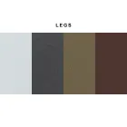 Mesa extensível moderna com tampo de madeira laminada fabricada na Itália – Settimmio Viadurini