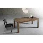 Moderna mesa extensível em madeira de freixo produzida na Itália Parre Viadurini