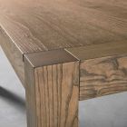 Moderna mesa extensível em madeira de freixo produzida na Itália Parre Viadurini