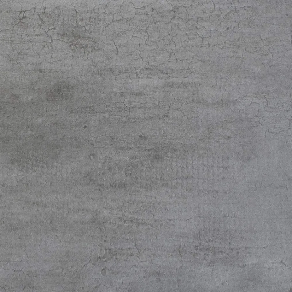 Mesa Extensível Moderna em Madeira Melamínica e Tampo em Ferro - Marella Viadurini