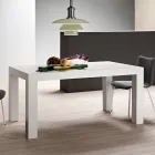 Mesa extensível em melamina dobrável Made in Italy - Oky Viadurini
