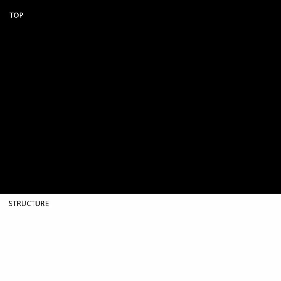 Mesa Alta com Tampo Hpl e Base em Polietileno Fabricado na Itália - Tinuccia Viadurini