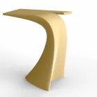 Mesa alta de exterior com design H 100 cm, em polietileno, Wing Vondom Viadurini