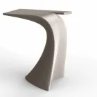 Mesa alta de exterior com design H 100 cm, em polietileno, Wing Vondom Viadurini