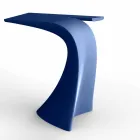 Mesa alta de exterior com design H 100 cm, em polietileno, Wing Vondom Viadurini