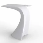 Mesa alta de exterior com design H 100 cm, em polietileno, Wing Vondom Viadurini