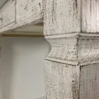 Mesa Extensível Artisan Até 170 cm em Madeira Made in Italy - Marselha Viadurini