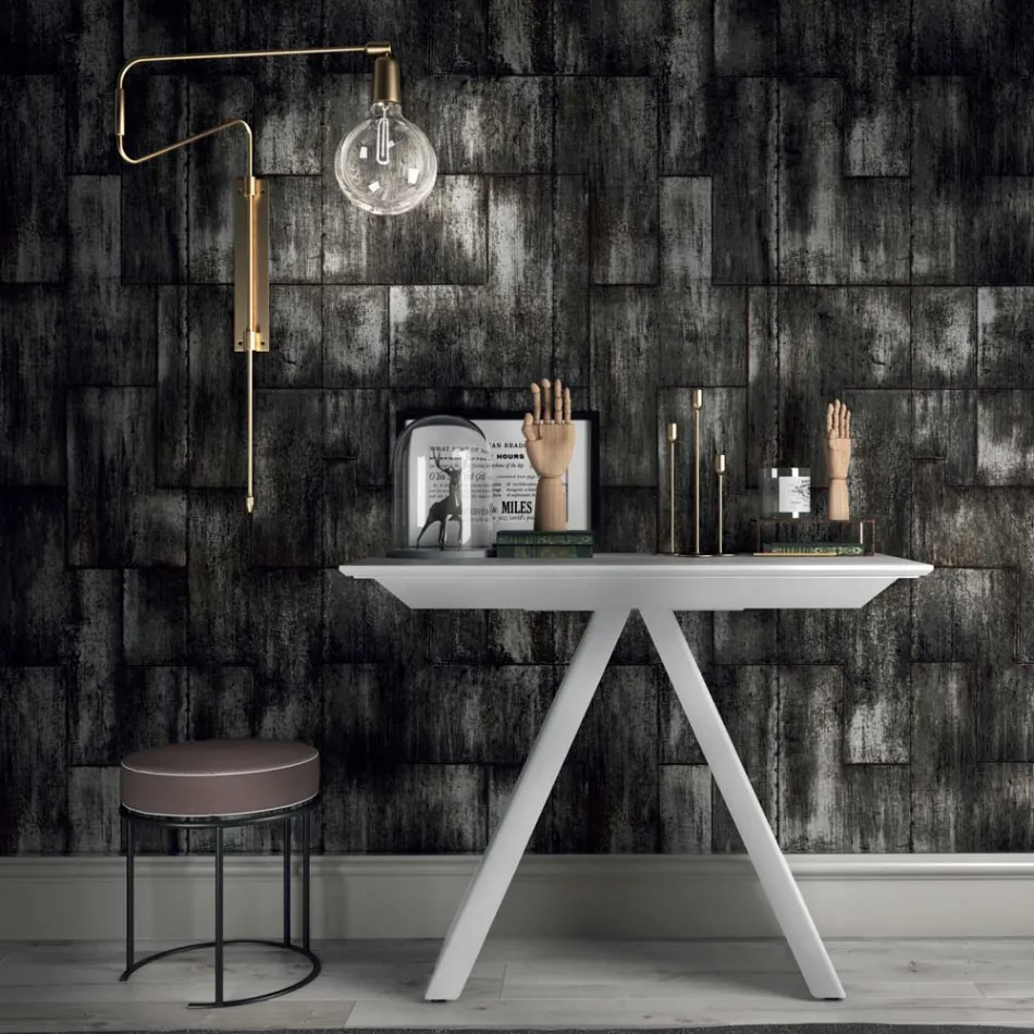 Mesa de console extensível até 325 cm em laminado Made in Italy - Dálmata Viadurini