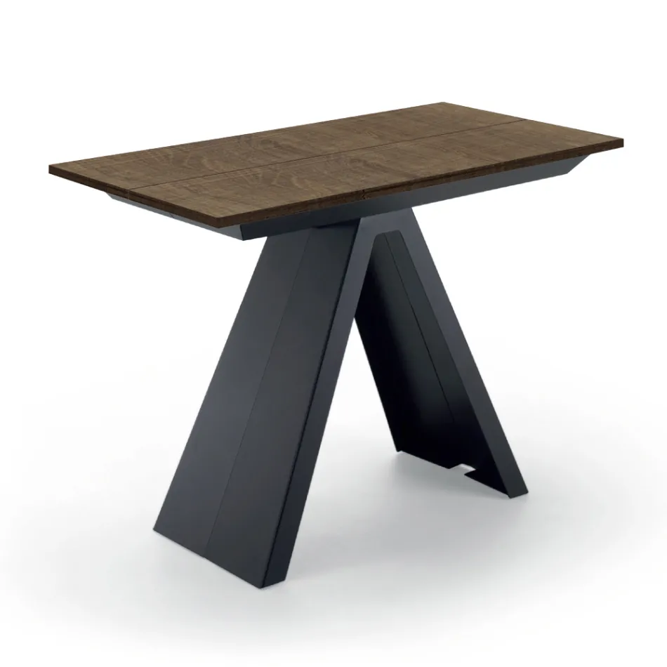 Mesa de console extensível até 325 cm em laminado Made in Italy - Dálmata Viadurini