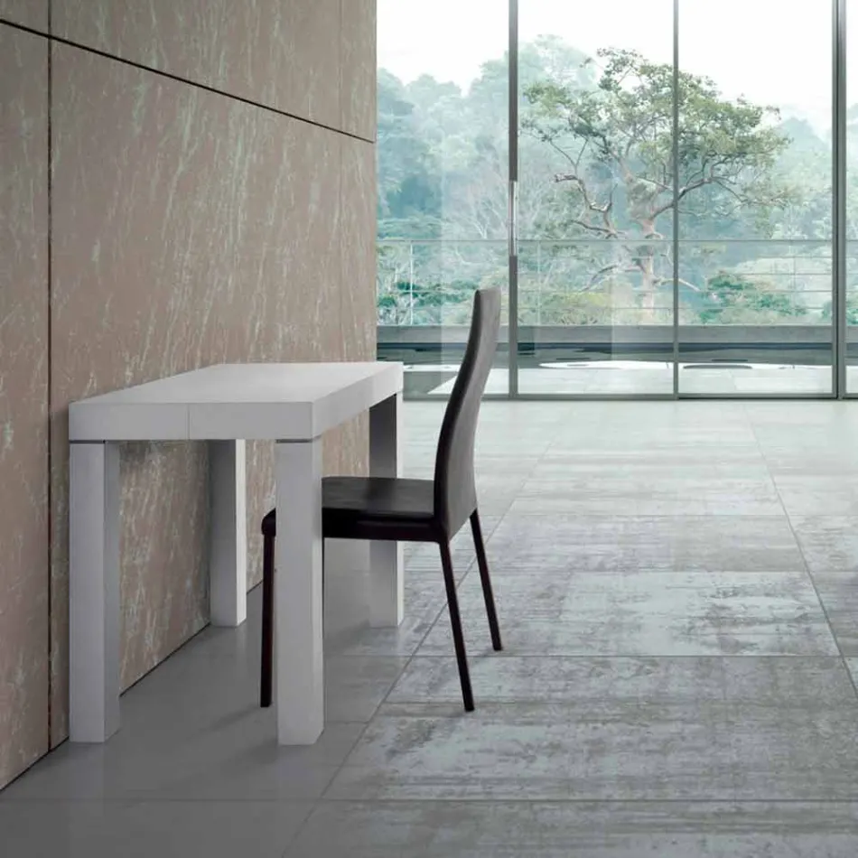 Mesa de console extensível até 325 cm em laminado Made in Italy - Gordito Viadurini