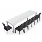 Mesa de console extensível até 325 cm em laminado Made in Italy - Gordito Viadurini