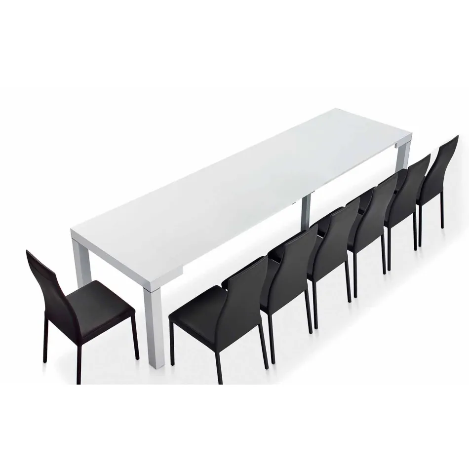 Mesa de console extensível até 325 cm em laminado Made in Italy - Gordito Viadurini