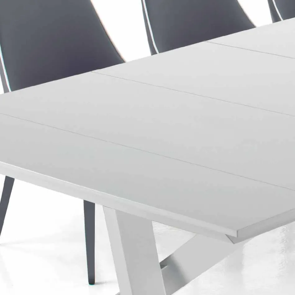 Mesa de console extensível até 325 cm em melamina Made in Italy - Settimmio Viadurini