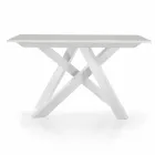 Mesa de console extensível até 325 cm em melamina Made in Italy - Settimmio Viadurini