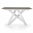 Mesa de console extensível até 325 cm em melamina Made in Italy - Settimmio Viadurini