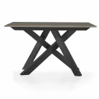Mesa de console extensível até 325 cm em melamina Made in Italy - Settimmio Viadurini