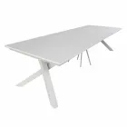 Mesa de console extensível até 325 cm em melamina Made in Italy - Settimmio Viadurini