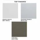 Mesa de console extensível até 325 cm em melamina Made in Italy - Settimmio Viadurini