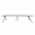 Mesa de console extensível até 325 cm em melamina Made in Italy - Settimmio Viadurini