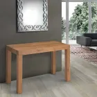 Mesa de console extensível em madeira folheada Made in Italy - Gordito Viadurini