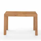 Mesa de console extensível em madeira folheada Made in Italy - Gordito Viadurini