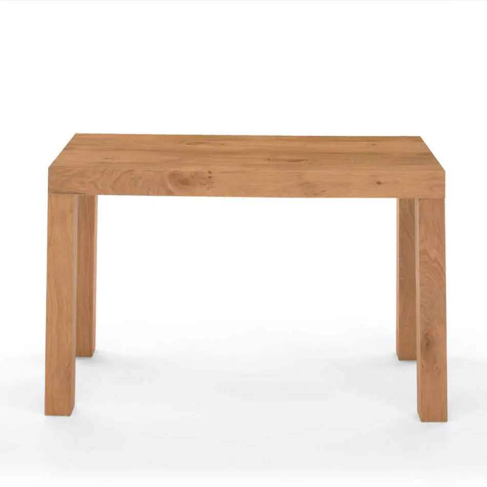 Mesa de console extensível em madeira folheada Made in Italy - Gordito Viadurini