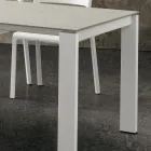 Mesa de cozinha extensível até 240 cm em HPL fino Fabricado na Itália - Júpiter Viadurini