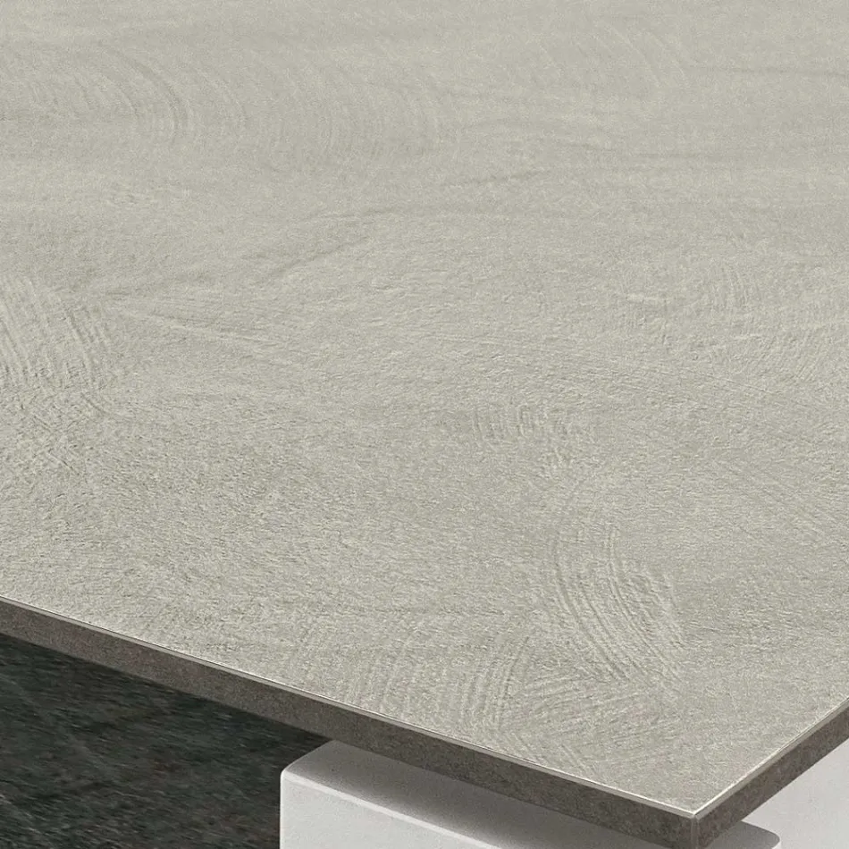 Mesa de cozinha extensível até 240 cm em HPL fino Fabricado na Itália - Júpiter Viadurini