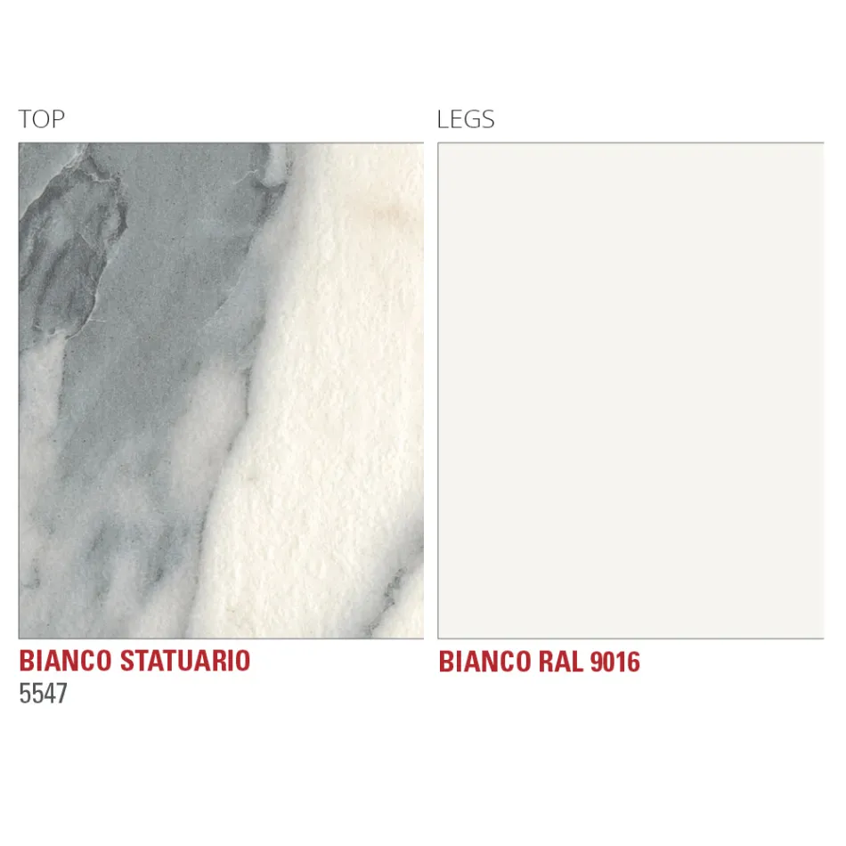 Mesa de cozinha extensível até 240 cm em HPL fino Fabricado na Itália - Júpiter Viadurini