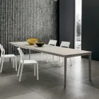 Mesa de cozinha extensível até 240 cm em Hpl Made in Italy - Fantástico Viadurini