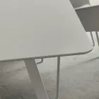 Mesa de cozinha com tampo em barril em Fenix Made in Italy, Luxo - Lingotto Viadurini