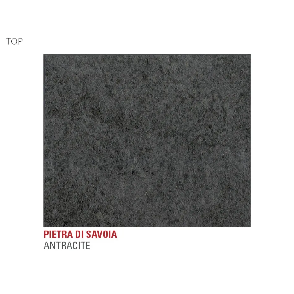 Mesa de Cozinha com Tampo Laminado Fabricado na Itália, Alta Qualidade - Lingotto Viadurini