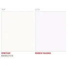 Mesa de Cozinha em Fenix e Metal Branco de Qualidade Made in Italy - Carlino Viadurini