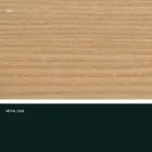 Mesa de cozinha em MDF e metal made in Italy, Wilmer Viadurini