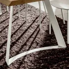 Mesa de Cozinha em Madeira Descascada de Alta Qualidade Fabricada na Itália - Pinóquio Viadurini