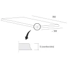 Mesa de Cozinha em Madeira Descascada de Alta Qualidade Fabricada na Itália - Pinóquio Viadurini