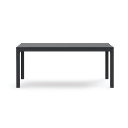 Mesa externa extensível até 250 cm em metal fabricado na Itália - Beverly Viadurini