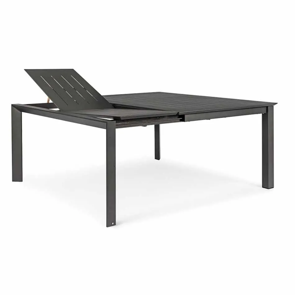 Mesa Externa Extensível Até 160 cm em Alumínio Homemotion - Andries Viadurini