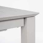 Mesa Extensível para Exterior em Alumínio Design Moderno Homemotion - Casper Viadurini